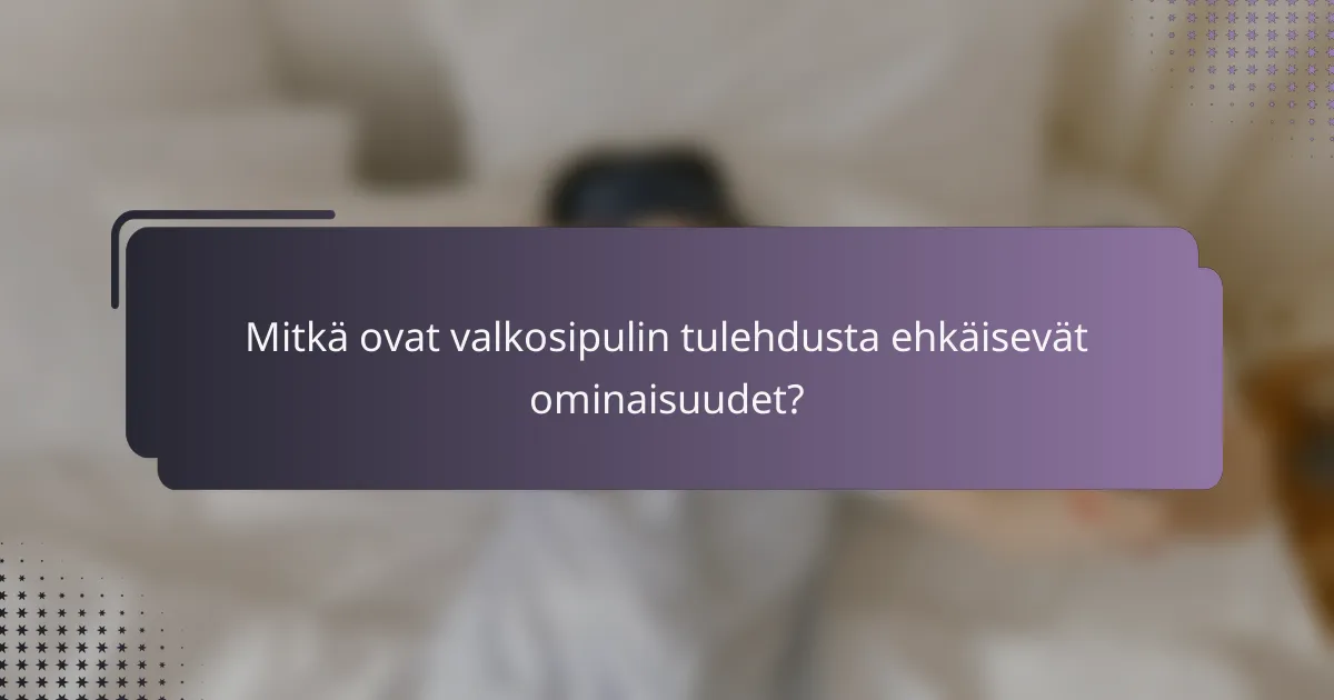 Mitkä ovat valkosipulin tulehdusta ehkäisevät ominaisuudet?